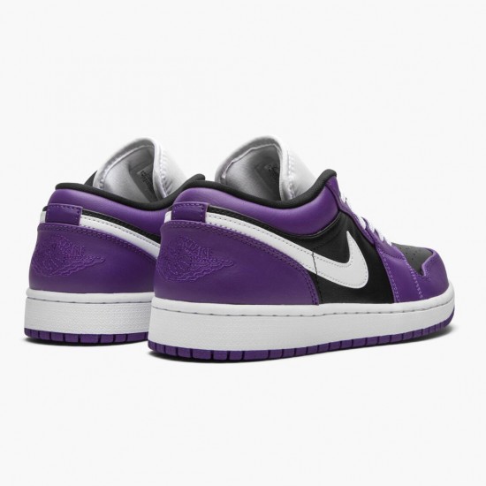 Nike Air Jordan 1 Retro Low Court Purple Dam/Herr 553558-501 Skor