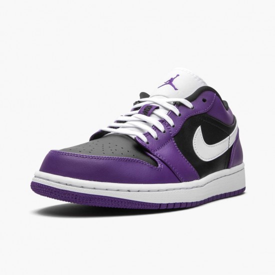 Nike Air Jordan 1 Retro Low Court Purple Dam/Herr 553558-501 Skor