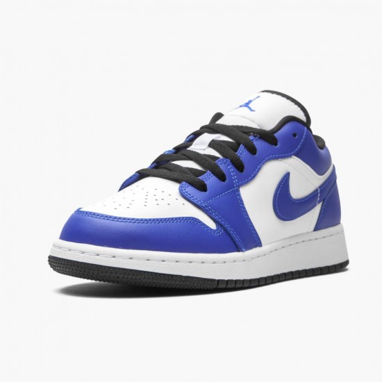 Nike Air Jordan 1 Retro Low Game Royal Dam/Herr 553560-124 Skor