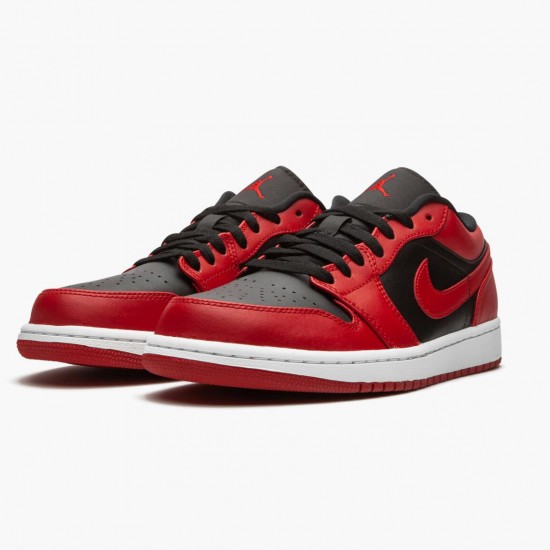 Nike Air Jordan 1 Retro Low Reverse Bred Dam/Herr 553558-606 Skor