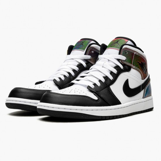 Nike Air Jordan 1 Mid Heat Reactive Dam/Herr DM7802-100 Skor