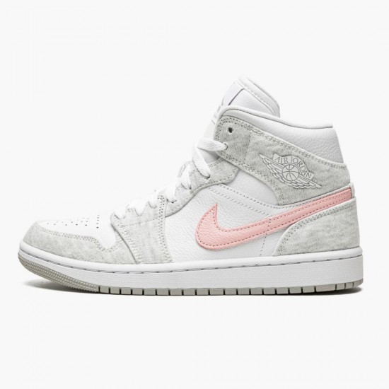 Nike Air Jordan 1 Mid SE Light Iron Ore Dam/Herr DN4045-001 Skor