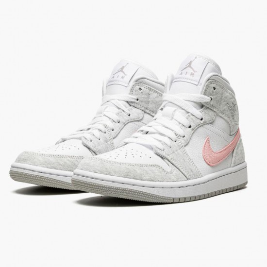 Nike Air Jordan 1 Mid SE Light Iron Ore Dam/Herr DN4045-001 Skor