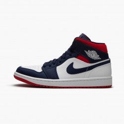 Nike Air Jordan 1 Mid SE USA Herr 852542-104 Skor