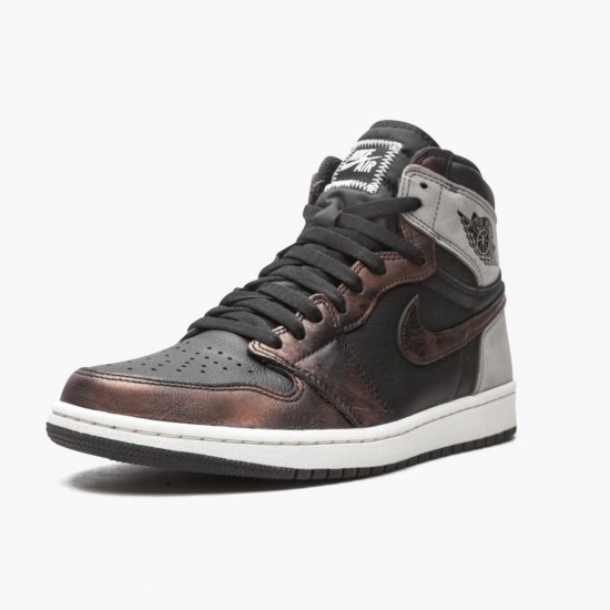 Nike Air Jordan 1 Retro High Light Army Rust Shadow Patina Dam/Herr 555088-033 Skor