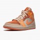 Nike Air Jordan 1 Mid Apricot Orange Apricot Agate Terra Blush Dam/Herr DH4270-800 Skor