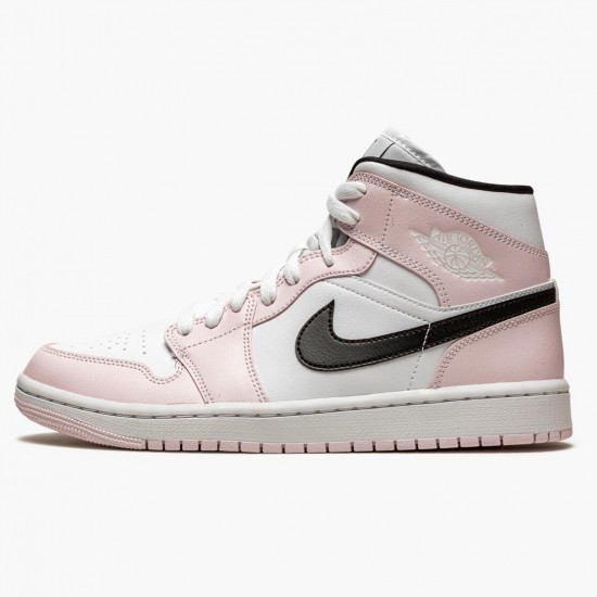 Nike Air Jordan 1 Mid Barely Rose Dams BQ6472-500 Skor