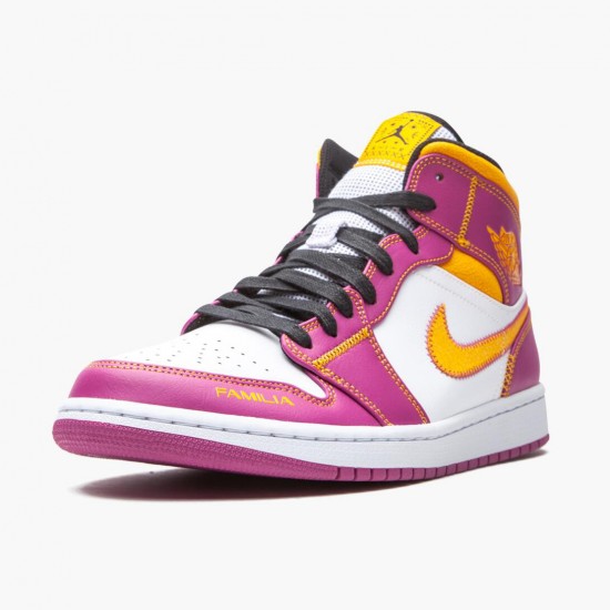 Nike Air Jordan 1 Mid Dia de los Muertos Dam/Herr DC0350-100 Skor