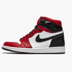 Nike Air Jordan 1 High Retro Satin Snake Dam/Herr CD0461-601 Skor