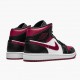 Nike Air Jordan 1 Mid Bred Toe Herr 554724-066 Skor