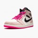 Nike Air Jordan 1 Mid Crimson Tint Dam/Herr 852542-801 Skor