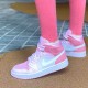 Nike Air Jordan 1 Mid Digital Pink Dams CW5379-600 Skor