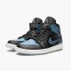 Nike Air Jordan 1 Mid Iridescent Black Dam/Herr BQ6472-009 Skor