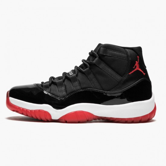 Nike Air Jordan 11 Retro Bred Herr 378037-010 Skor