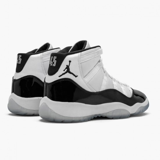 Nike Air Jordan 11 Retro Concord 2018 Dam/Herr 378038-100 Skor