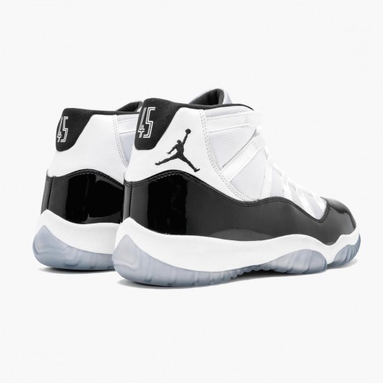 Nike Air Jordan 11 Retro Concord 2018 Herr 378037-100 Skor