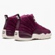 Nike Air Jordan 12 Retro Bordeaux Herr 130690-617 Skor