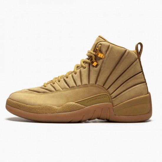 Nike Air Jordan 12 Retro PSNY Wheat Herr AA1233-700 Skor