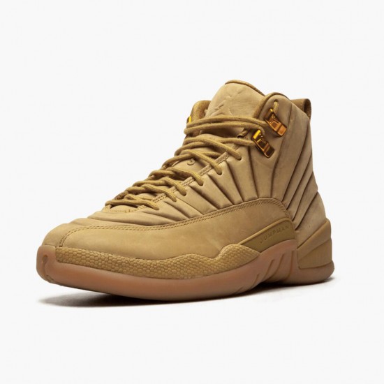 Nike Air Jordan 12 Retro PSNY Wheat Herr AA1233-700 Skor