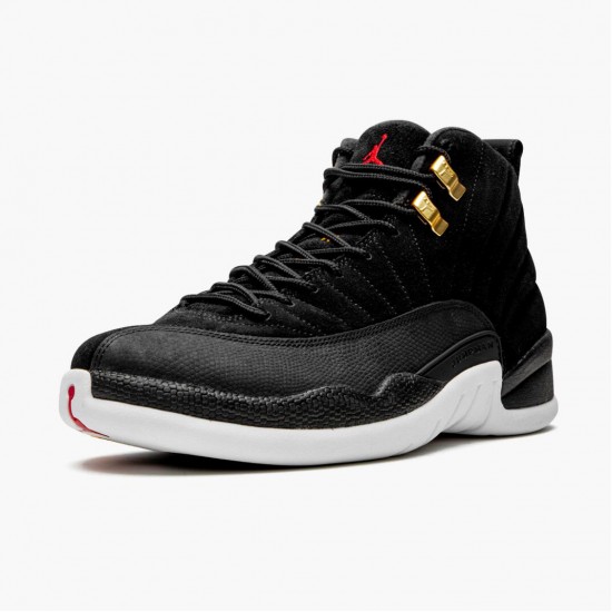 Nike Air Jordan 12 Retro Reverse Taxi Herr 130690-017 Skor