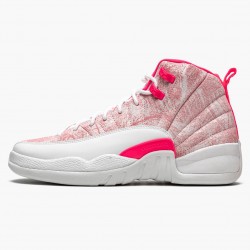 Nike Air Jordan 12 Retro GS Arctic Pink Dams 510815-101 Skor