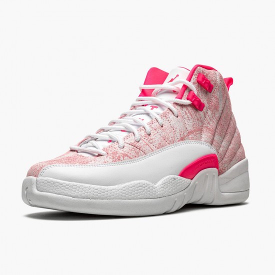 Nike Air Jordan 12 Retro GS Arctic Pink Dams 510815-101 Skor