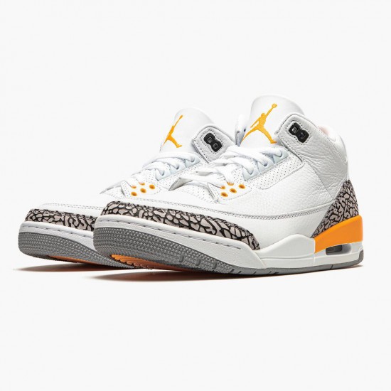 Nike Air Jordan 3 Retro Laser Orange Dam/Herr CK9246-108 Skor