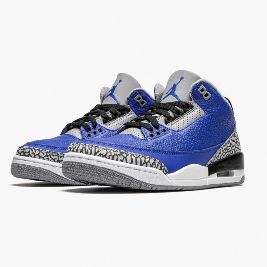 Nike Air Jordan 3 Retro Varsity Royal Cement Dam/Herr CT8532-400 Skor