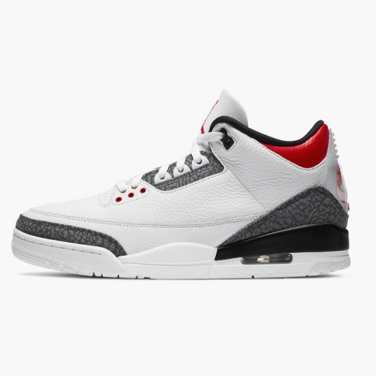 Nike Air Jordan 3 SE DNM Fire Red Herr CZ6433-100 Skor