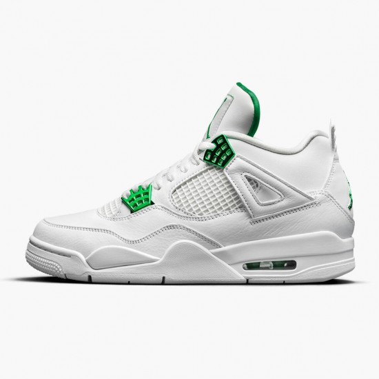 Nike Air Jordan 4 Retro Metallic Green Dam/Herr CT8527-113 Skor