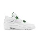 Nike Air Jordan 4 Retro Metallic Green Dam/Herr CT8527-113 Skor