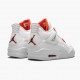 Nike Air Jordan 4 Retro Metallic Orange Dam/Herr CT8527-118 Skor