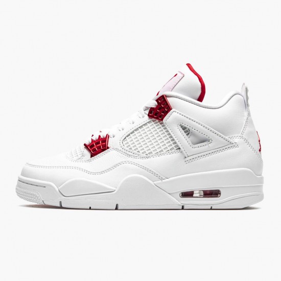 Nike Air Jordan 4 Retro Metallic Red Dam/Herr CT8527-112 Skor