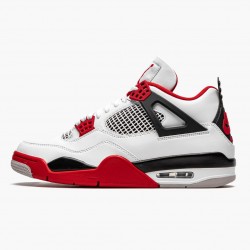 Nike Air Jordan 4 Retro OG Fire Red 2020 Herr DC7770-160 Skor