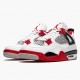 Nike Air Jordan 4 Retro OG Fire Red 2020 Herr DC7770-160 Skor