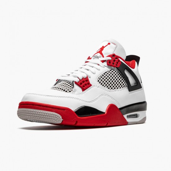 Nike Air Jordan 4 Retro OG Fire Red 2020 Herr DC7770-160 Skor