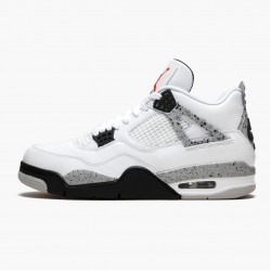 Nike Air Jordan 4 Retro OG White Cement Herr 840606-192 Skor