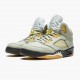 Nike Air Jordan 5 Jade Horizon Light Silver Anthracite Pink Glaze Dam/Herr DC7501-300 Skor