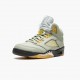 Nike Air Jordan 5 Jade Horizon Light Silver Anthracite Pink Glaze Dam/Herr DC7501-300 Skor