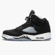 Nike Air Jordan 5 Oreo 2021 Black White Cool Grey Dam/Herr CT4838-011 Skor