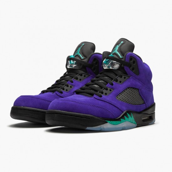 Nike Air Jordan 5 Retro Alternate Grape Herr 136027-500 Skor