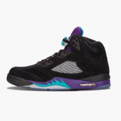 Nike Air Jordan 5 Retro Black Grape Dam/Herr 136027-007 Skor