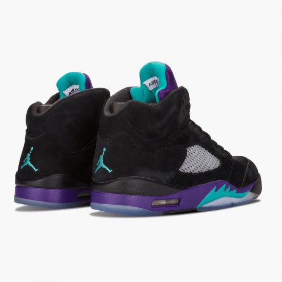 Nike Air Jordan 5 Retro Black Grape Dam/Herr 136027-007 Skor