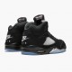 Nike Air Jordan 5 Retro Black Dam/Herr 845035-003 Skor