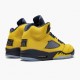 Nike Air Jordan 5 Retro Michigan 2019 AmarilloCollege Navy Dam/Herr CQ9541-704 Skor