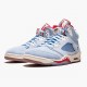 Nike Air Jordan 5 Retro Trophy Room Ice Blue Dam/Herr CI1899-400 Skor