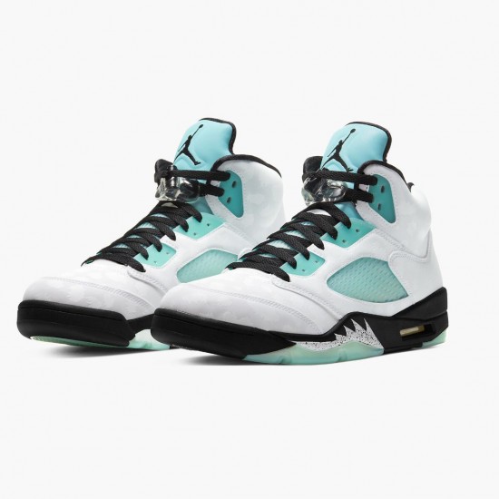 Nike Air Jordan Retro 5 Island Green Dam/Herr CN2932-100 Skor