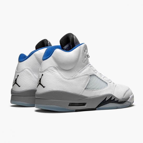 Nike Air Jordan 5 Retro White Stealth Herr DD0587-140 Skor