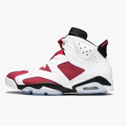 Nike Air Jordan 6 Retro Carmine Dam/Herr 384664-160 Skor