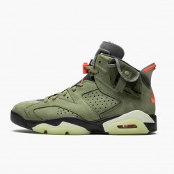 Travis Scott x Nike Air Jordan 6 Retro Olive Dam/Herr CN1084-200 Skor